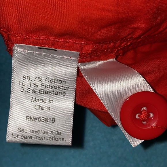 SAG HARBOR New York cargo capris tab cuff 6 pocket elastic waistband NEW size 36 - Picture 5 of 13